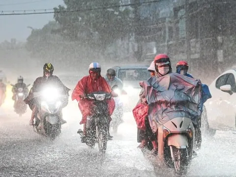 Miền Bắc sắp đón đợt mưa vừa, mưa to