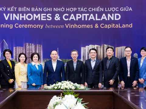 Tỷ phú Phạm Nhật Vượng bắt tay CapitalLand, phát triển lĩnh vực bất động sản