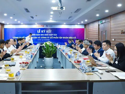 Ngay sau Nghị quyết 68, Đèo Cả và FECON ký kết biên bản hợp tác, sẵn sàng cho các dự án đường sắt đô thị, đường sắt tốc độ cao quốc gia…