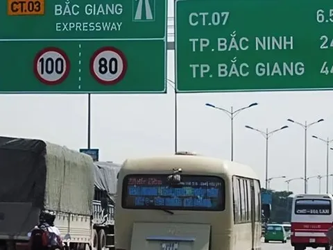 Lưu lượng xe tăng nhanh, tuyến cao tốc nối Hà Nội với các tỉnh phía Bắc được đề xuất mở rộng lên 10 làn xe