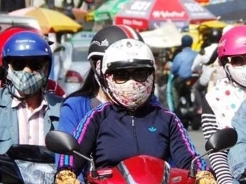 Miền Bắc nắng nóng gay gắt trước khi đón không khí lạnh