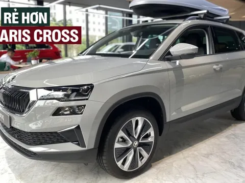 Skoda Karoq giảm giá kỷ lục còn 749 đồng triệu tại đại lý, rẻ hơn Yaris Cross, người mua phải đánh đổi một điều
