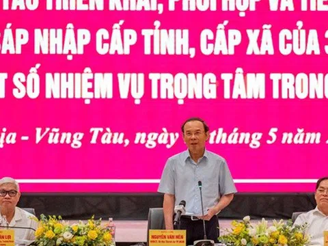 TP HCM, Bình Dương, Bà Rịa - Vũng Tàu họp bàn đề án hợp nhất đơn vị hành chính