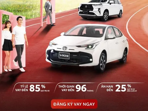 Tài chính Toyota tung gói vay ưu đãi, thu hút nhiều khách hàng "lên đời"