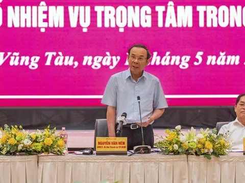 Bí thư Nguyễn Văn Nên nói về thử thách lớn nhất sau sáp nhập TPHCM, Bình Dương và Bà Rịa - Vũng Tàu