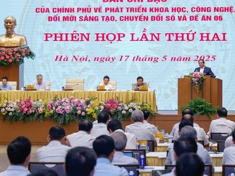 Thủ tướng chủ trì phiên họp Ban Chỉ đạo của Chính phủ về phát triển KHCN, đổi mới sáng tạo, chuyển đổi số và Đề án 06