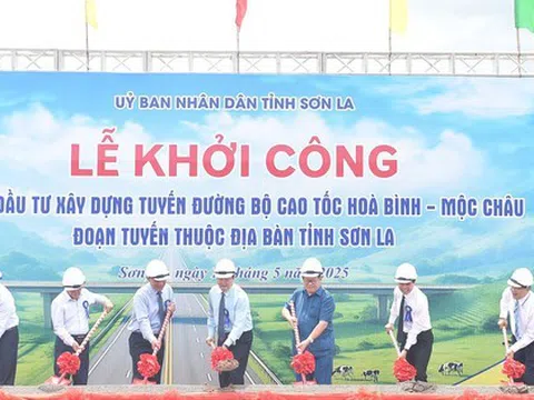 Khởi công Dự án đầu tư xây dựng tuyến đường bộ cao tốc Hòa Bình - Mộc Châu, đoạn tuyến thuộc địa bàn tỉnh Sơn La