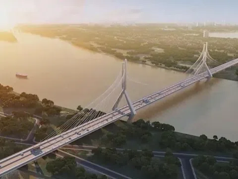 "Siêu" cầu dây văng 20.000 tỷ của Hà Nội khởi công, biểu tượng rồng bay cao trong Kỷ nguyên vươn mình