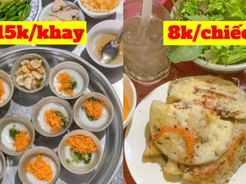 Du khách "sốc" khi đi ăn ở Nha Trang: Bánh bèo 15k/khay 10 chiếc, bánh xèo 8k/chiếc "ú ụ" hải sản