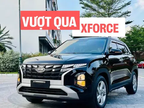 Đều được giảm giá nhưng tình cảnh thì trái ngược: Creta lần đầu vượt 1.000 xe, Xforce lần đầu rời top 10 bán xe xăng dầu bán chạy trong năm