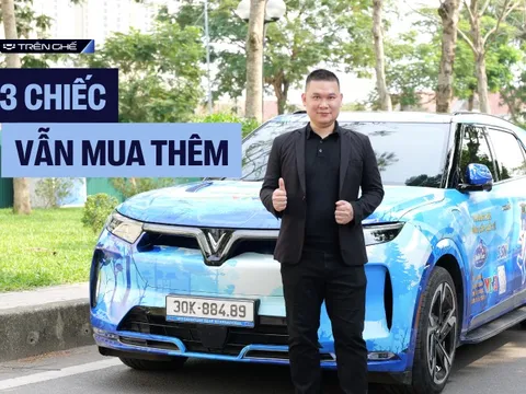 Doanh nhân mua 3 xe VinFast VF 9: ‘Có điểm ăn đứt Prado, Explorer, sẽ mua thêm vài chiếc nữa nếu…’