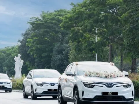 VinFast ra mắt dịch vụ cho thuê xe đón dâu