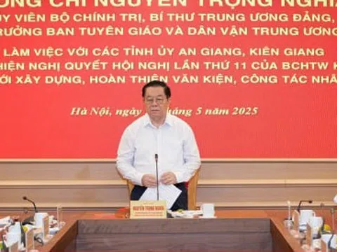 Ông Nguyễn Trọng Nghĩa: Đang hoàn thiện cơ chế để đảng viên làm kinh tế tư nhân