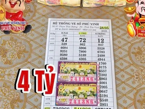 Người đàn ông hái dừa thuê ở Cần Thơ trúng 2 tờ vé số độc đắc gọi đại lý từ Trà Vinh sang đổi