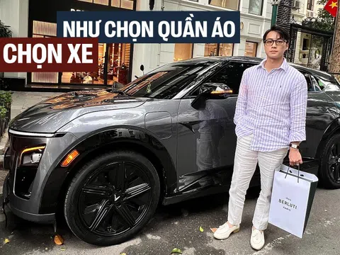 Chủ tiệm Âu phục mua cả VinFast VF 7 và VF 3: ‘Chọn xe như chọn suit, sẽ thêm VF 9 để đủ bộ sưu tập thời trang, thực dụng’