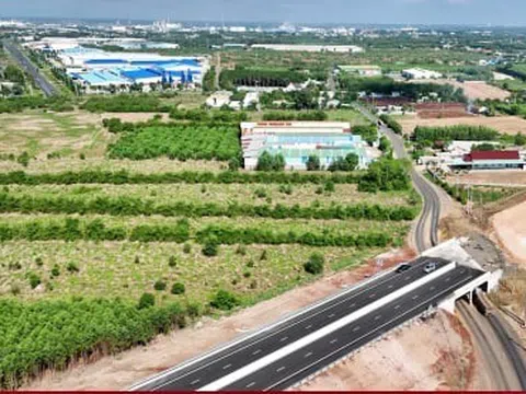 Toàn cảnh cao tốc Biên Hòa - Vũng Tàu đoạn qua Đồng Nai sau gần 2 năm thi công