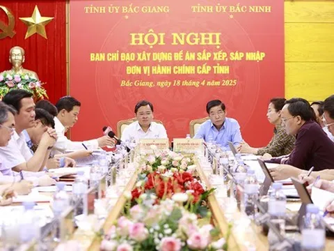 Dự kiến phương án nhân sự cấp ủy sau khi hợp nhất tỉnh Bắc Giang và Bắc Ninh