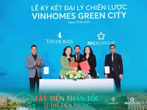 MICC Group “Nam tiến” – chính thức trở thành đối tác F1 phân phối Vinhomes Green City