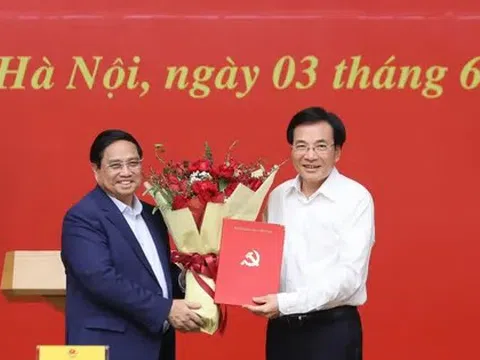 Bộ Chính trị chỉ định Phó Bí thư Đảng ủy Chính phủ