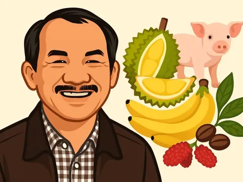 10 giây hé lộ toàn cảnh cơ ngơi "4 cây 1 con" hàng nghìn hecta của Bầu Đức