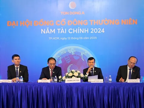 ĐHĐCĐ Tôn Đông Á: Dòng chảy thương mại thép đang có nhiều xáo trộn, sẽ tập trung thị trường trong nước với tỷ trọng mục tiêu chiếm 75%