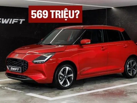 Suzuki Swift chốt ra mắt Việt Nam tháng này: Giá tạm tính 569 triệu đồng, thêm hybrid, đổi nhập Nhật có đủ làm khó Mazda2?