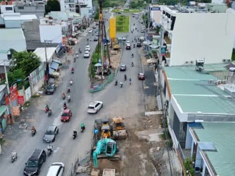 TP.HCM: Hơn 10 năm thi công, đường Lương Định Của chưa hẹn ngày về đích
