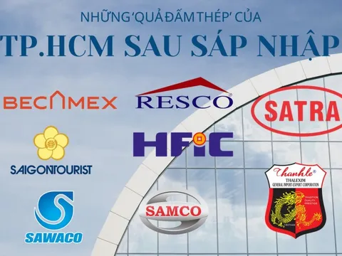 Hơn 20 'quả đấm thép' tài sản 180.000 tỷ của UBND Tp.HCM sau sáp nhập: Lĩnh vực nào là 'vua'?