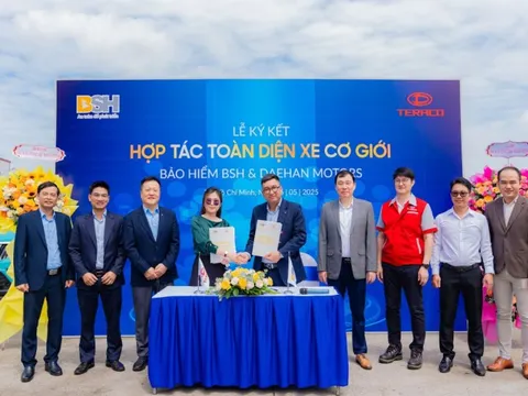 BSH hợp tác với Daehan Motors triển khai bảo hiểm xe Teraco