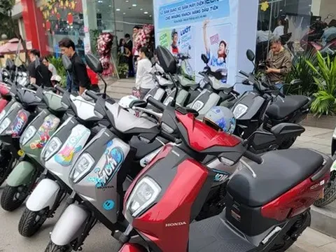 Thị trường xe máy Việt Nam tiếp đà tăng trưởng nhờ xe điện