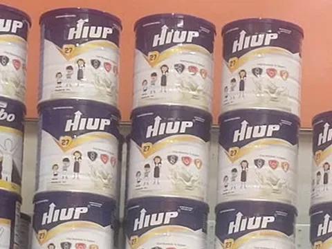 Đường dây 3 doanh nghiệp sản xuất, buôn bán sữa giả HIUP