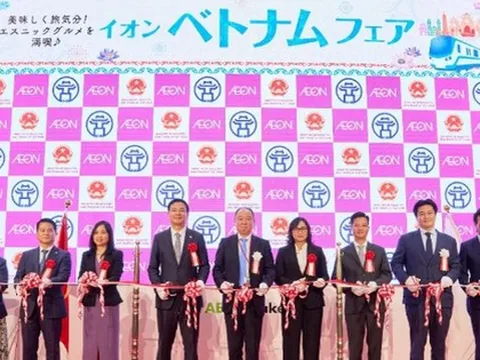 AEON nhân rộng tổ chức tuần hàng Việt Nam 2025 ở nhiều thị trường châu Á