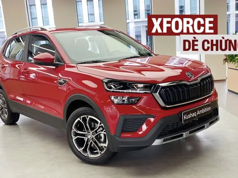 Ảnh thực tế 2 bản Skoda Kushaq tại Việt Nam: Giá dự kiến từ dưới 600 triệu đồng, ra mắt tháng này cạnh tranh Xforce, Creta