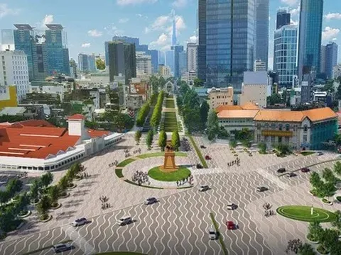 Chi tiết dự án 145 tỷ đồng cải tạo cảnh quan trước chợ Bến Thành