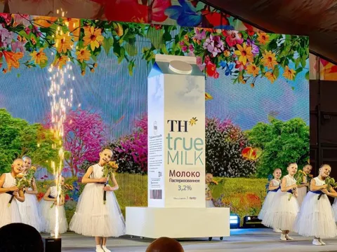 TH true MILK: Chính thức ra mắt thương hiệu tại Liên bang Nga