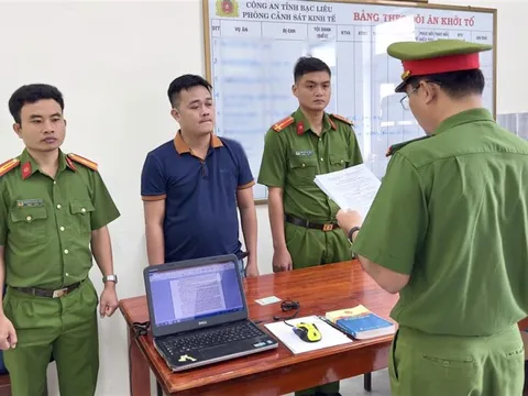 Bắt nhân viên Sở Y tế tỉnh Bạc Liêu cùng Tổng Giám đốc Công ty ETS Việt Nam vi phạm đấu thầu gây thiệt hại hơn 23 tỷ đồng