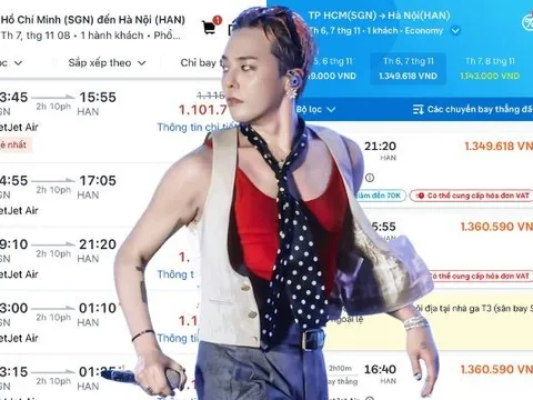 Vé máy bay đi Hà Nội tháng 11 rục rịch "căng" vì fan “anh Long” sợ chậm mất cơ hội hiếm
