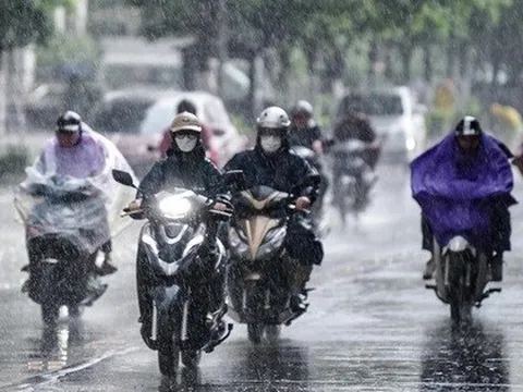 Miền Bắc sắp mưa to đến rất to, kéo dài nhiều ngày