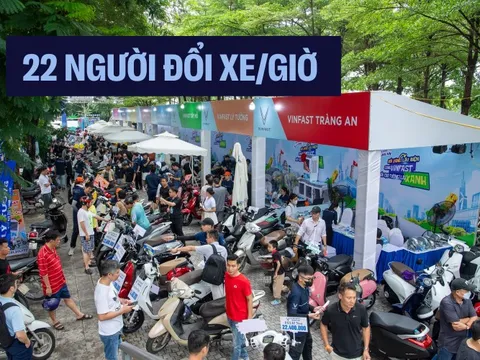 Mỗi giờ có 35 người Hà Nội mua xe máy điện VinFast, đẩy 600 xe xăng ra khỏi Thủ đô chỉ trong 2 ngày