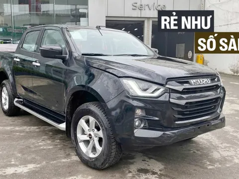 Isuzu D-Max dọn kho giảm 100 triệu đồng tại đại lý: Bản AT còn hơn 580 triệu, giá rẻ cho 'dân cày' không quan trọng mẫu mã