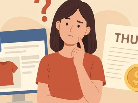 1 phút hỏi đáp thuế: Bán hàng trên Facebook thu nhập từ 100 triệu/năm: Phải nộp thuế, kê khai ra sao?