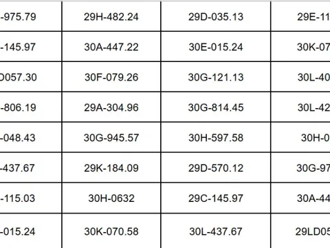 Loạt chủ xe Hà Nội có biển số sau nhanh chóng nộp phạt nguội theo Nghị định 168