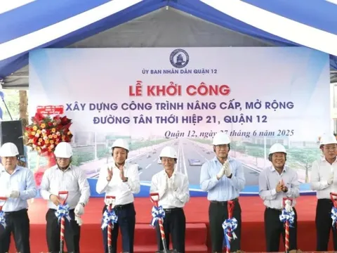 Quận 12 khởi công dự án nâng cấp đường dân sinh hơn 1.300 tỷ đồng