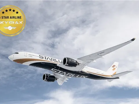 STARLUX Airlines đạt 5 sao SKYTRAX - Danh hiệu “Oscar ngành hàng không”