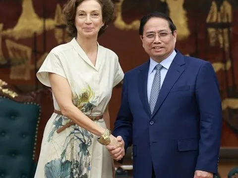 Tổng Giám đốc UNESCO: Sẵn sàng cùng Việt Nam chia sẻ tầm nhìn chiến lược về văn hóa ra thế giới