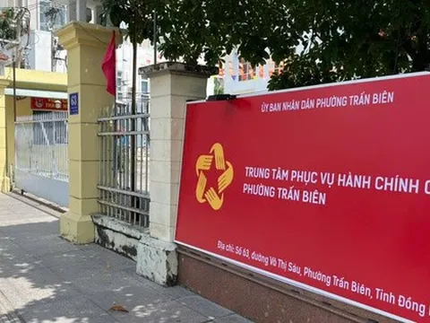 96 Trung tâm Phục vụ hành chính công ở Đồng Nai đặt ở đâu?