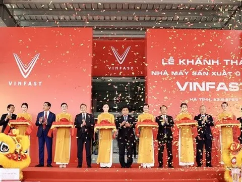 VinFast Hà Tĩnh: Xác lập kỷ lục về tiến độ hoàn thiện nhà máy