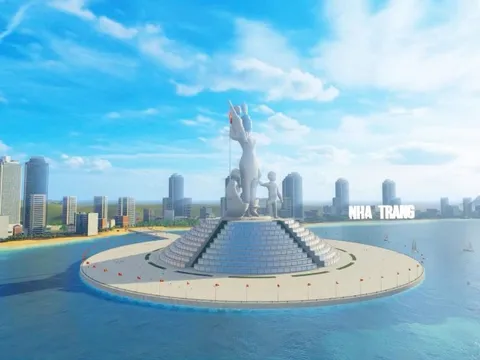 DN lập trình vốn 57 tỷ đề xuất lấp biển Nha Trang xây tượng Quốc Mẫu Âu Cơ cao nhất thế giới và khách sạn dưới đáy biển