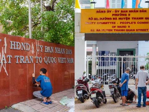 TP.HCM trước giờ sáp nhập: Các trụ sở đồng loạt thay bảng tên hành chính, sẵn sàng cho dấu mốc lịch sử