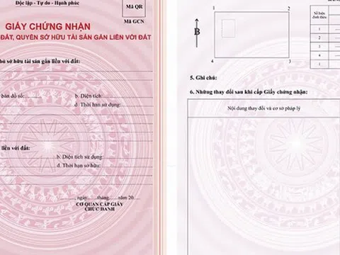 Từ ngày 1/7, Chủ tịch xã được cấp sổ đỏ lần đầu